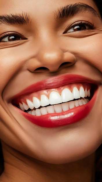 Des dents blanches