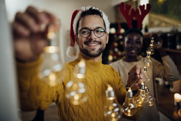 Derniers préparatifs pour la fête du nouvel an