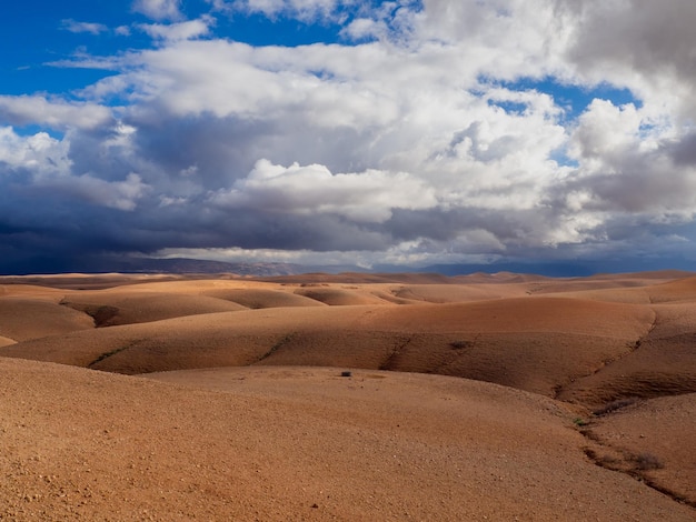 Désert d'Agafay à Marrakech Maroc