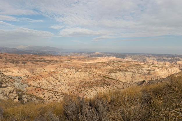 Photo désert de gorafe et dolmens grenade espagne