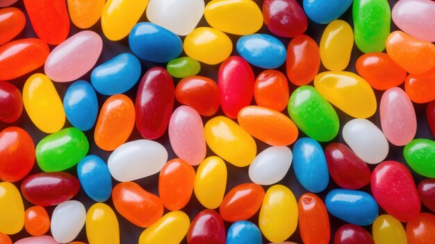 Désert jaune couleur alimentaire savoureuse collation rouge gelée bonbons sucre sucré