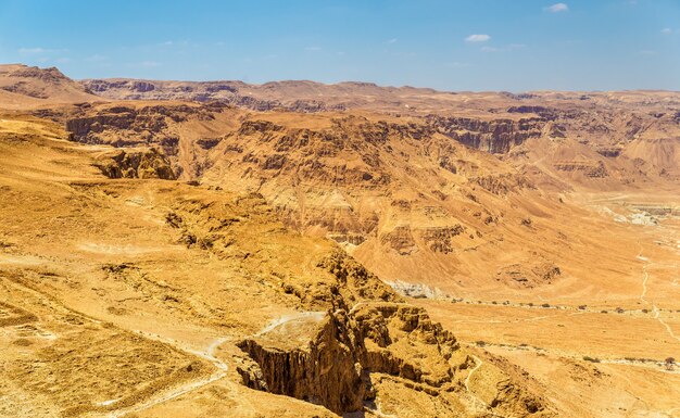 Le désert de Judée près de la mer Morte - Israël