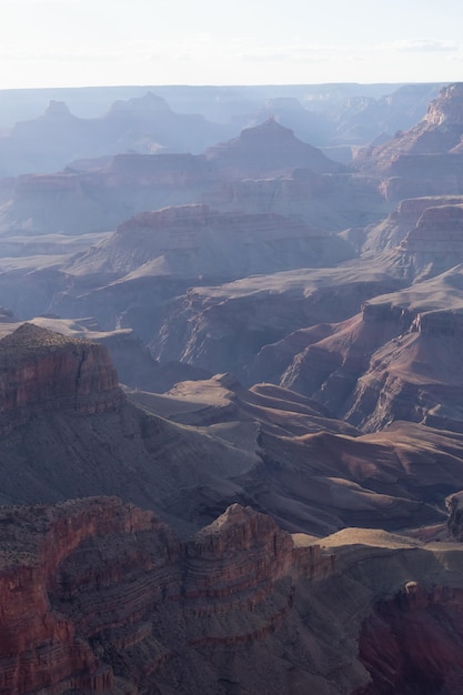 Désert des montagnes rocheuses paysage américain parc national du grand canyon