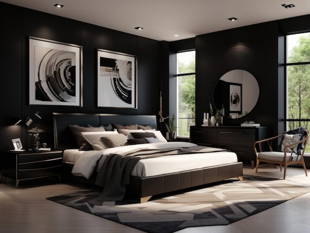 Design de chambre moderne