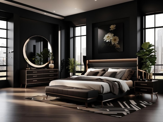 Design de chambre moderne