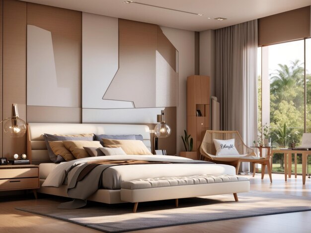 Design de chambre moderne