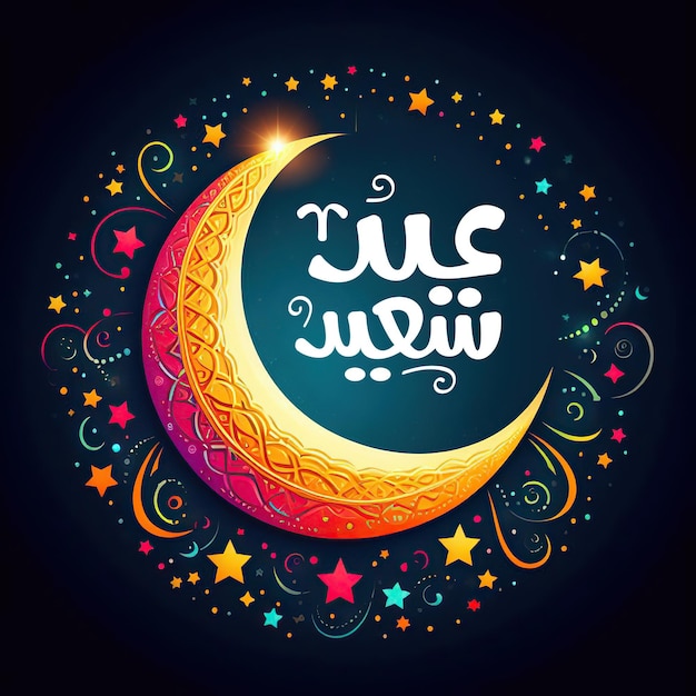 Le design d'Eid Mubarak