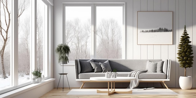 Design élégant intérieur luxueux dans une maison moderne