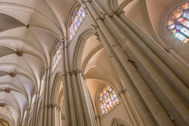 Design d'intérieur de la cathédrale de Tolède