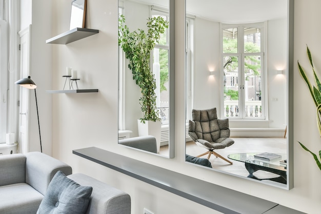 Design d'intérieur de luxe d'une maison moderne