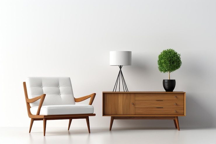 Photo design d'intérieur de salon moderne