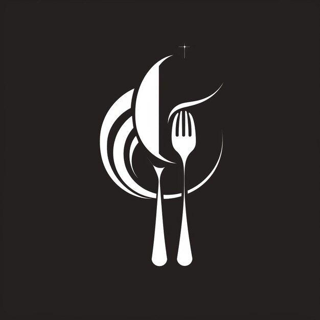 Design de logo de marque pictorielle pour un restaurant