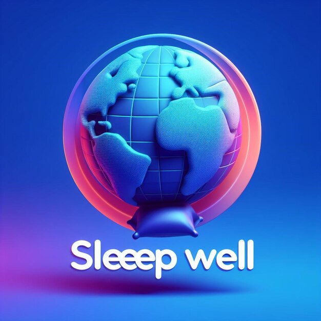 Ce design magnifique et vibrant est créé à l'occasion de la Journée mondiale du sommeil