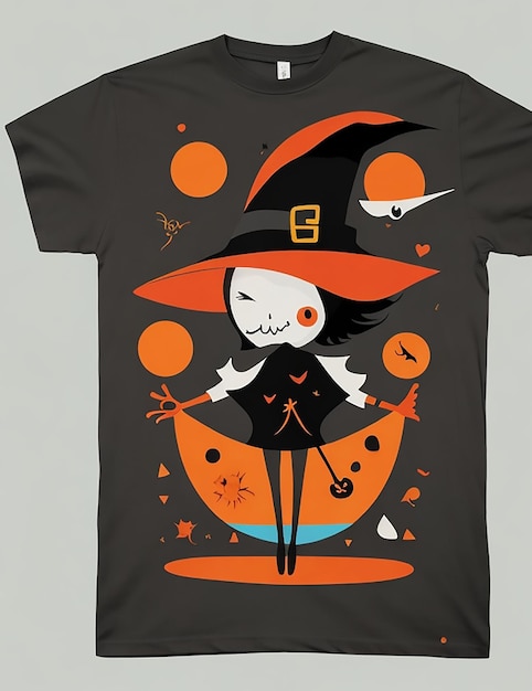 Designer de t-shirt d'Halloween à l'image