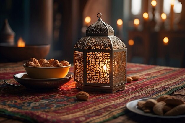 Photo le désing du ramadan