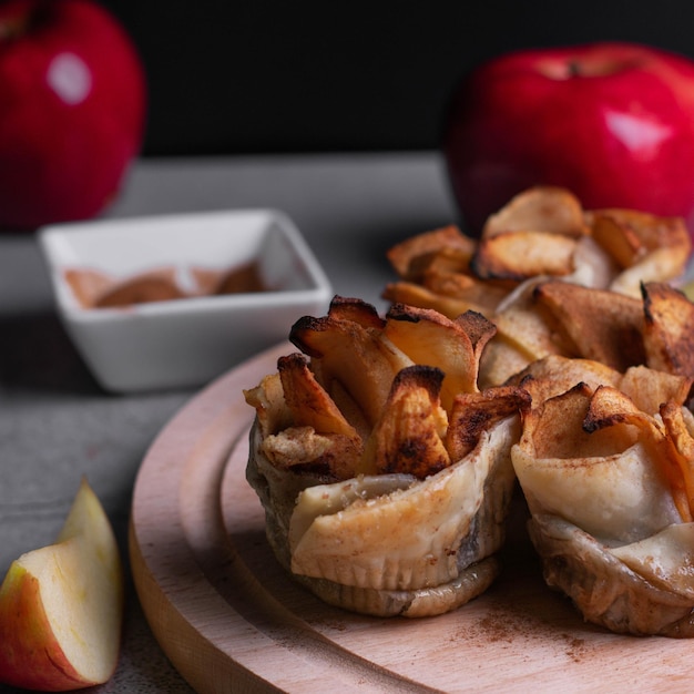 Dessert aux pommes