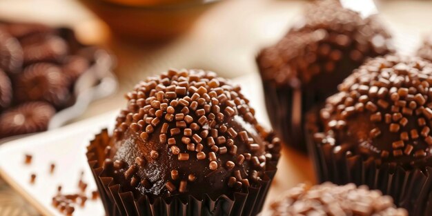 Le dessert brésilien Brigadeiro