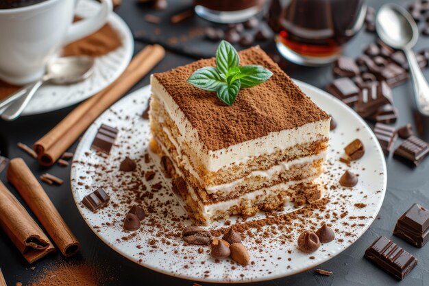 Un dessert italien traditionnel: Goûtez au délicieux tiramisu