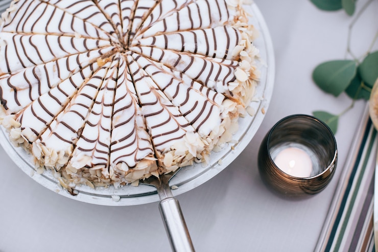 Dessert lors d'une cérémonie de mariage