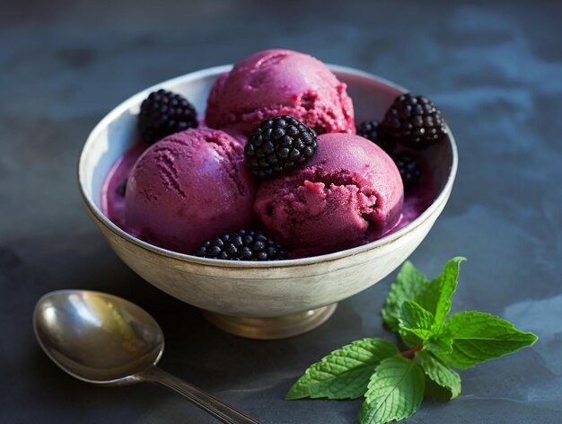 Un dessert sucré et élégant