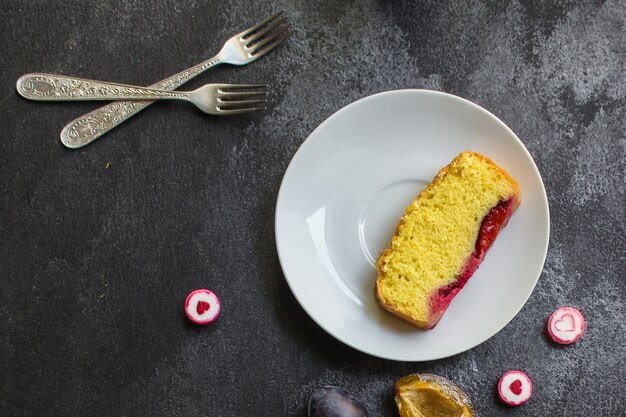 dessert tarte aux prunes