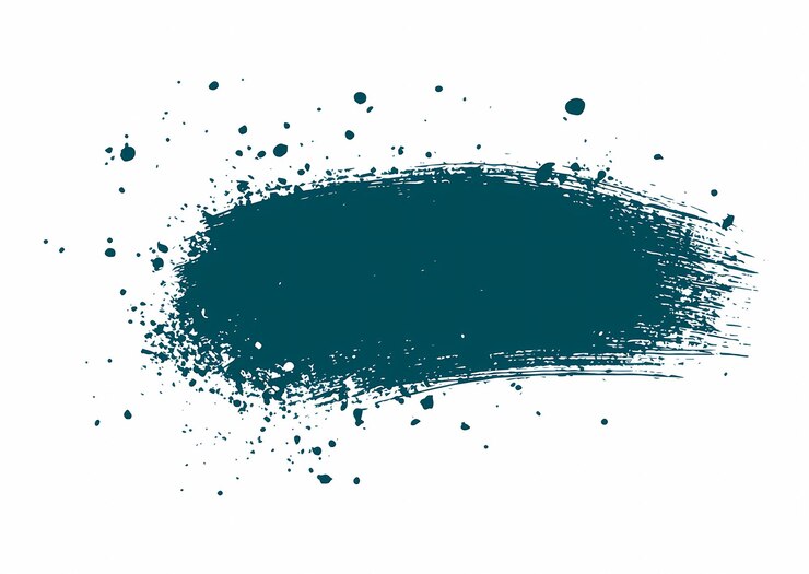 Photo un dessin abstrait bleu et noir sur un fond abstrait noir et bleu