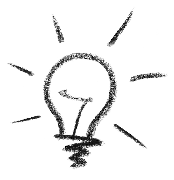 dessin d'une ampoule
