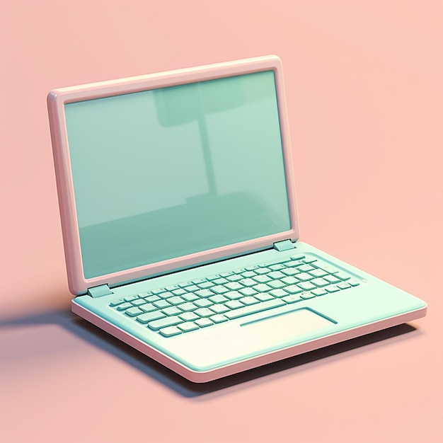 Dessin animé pc ordinateur 3d