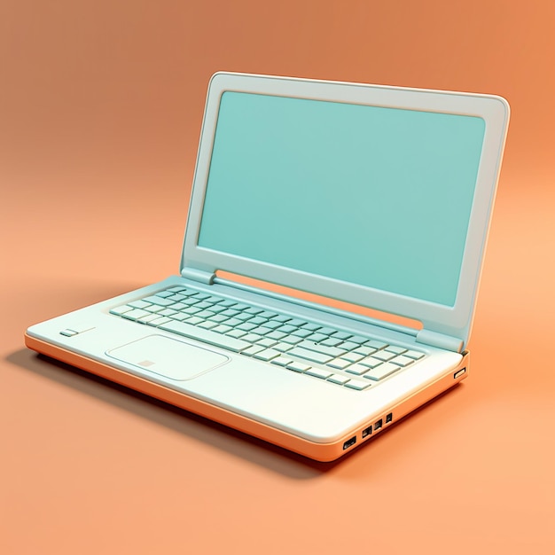 Dessin animé pc ordinateur 3d