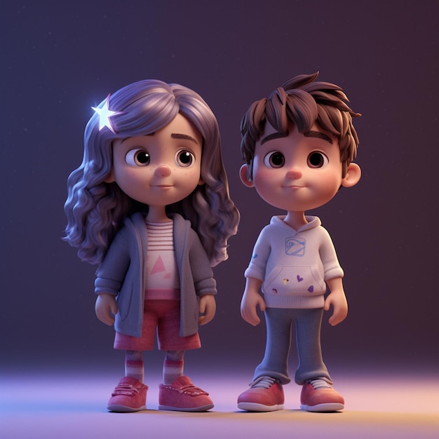 dessin animé pour enfants en 3D