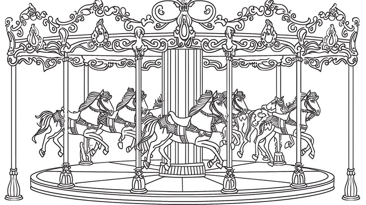 un dessin d'un cheval avec un cheval dessiné dessus