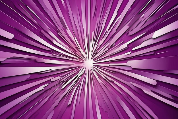 Un dessin de couleur violette avec un fond abstrait éclaté