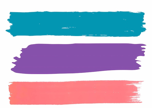 un dessin d'un drapeau avec une bande bleue et rose