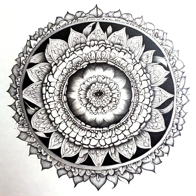 Le dessin du mandala