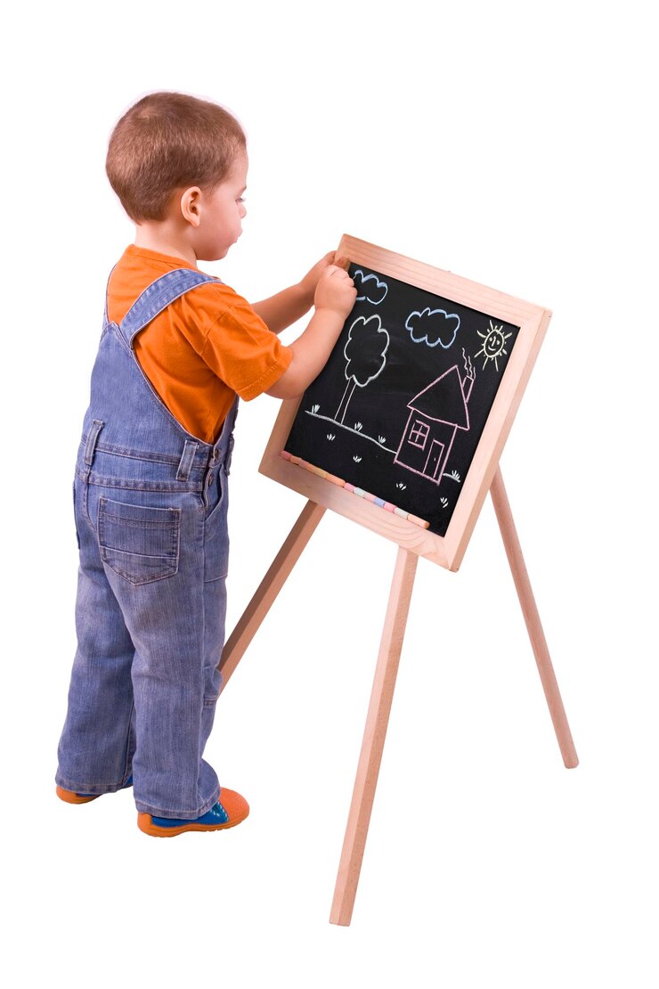 Photo dessin de garçon