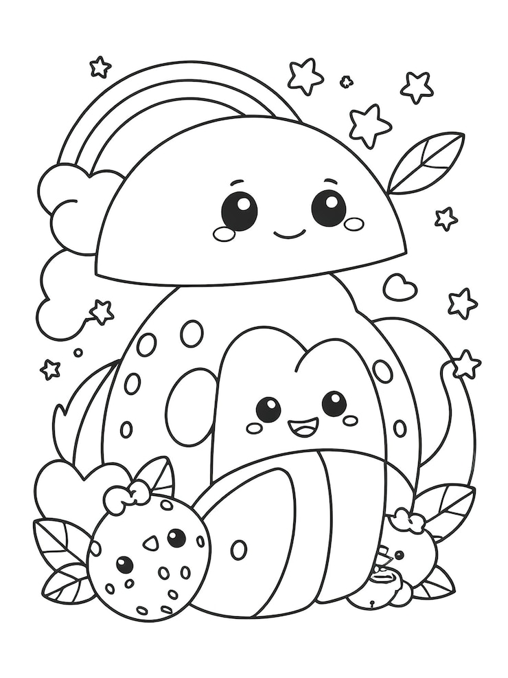 Photo un dessin d'une grenouille avec une étoile dessus