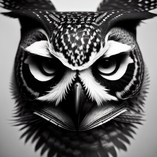 dessin de hibou