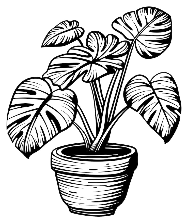 Photo dessin illustré de fleurs en png