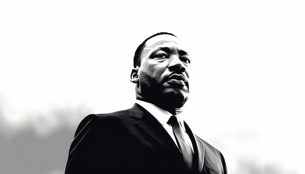 Le dessin de Martin Luther King