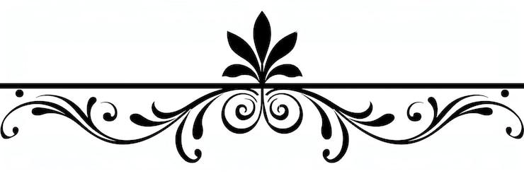 Photo un dessin en noir et blanc d'un dessin décoratif avec un dessin qui dit le dessin
