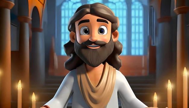 Des dessins animés de Jésus-Christ