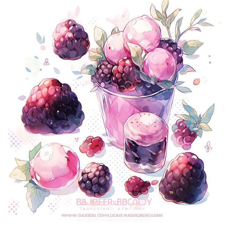 Photo dessins de fruits à l'aquarelle captivants pour une expérience ludique et colorée