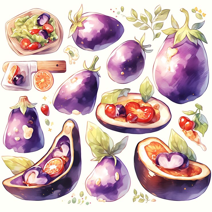 Photo dessins de fruits à l'aquarelle captivants pour une expérience ludique et colorée