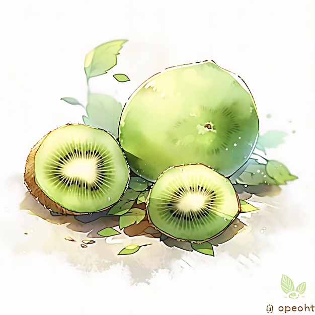 Dessins de fruits à l'aquarelle captivants pour une expérience ludique et colorée