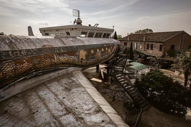 Détail de l'avion abandonné GraffitiOrned