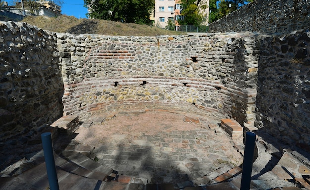 Détail de bain romain