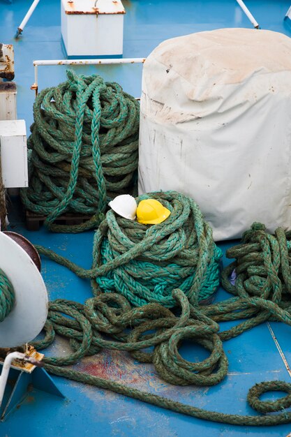 Détail du bateau de pêche