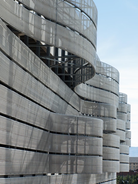 Détail du Colorado Convention Center au centre-ville de Denver.