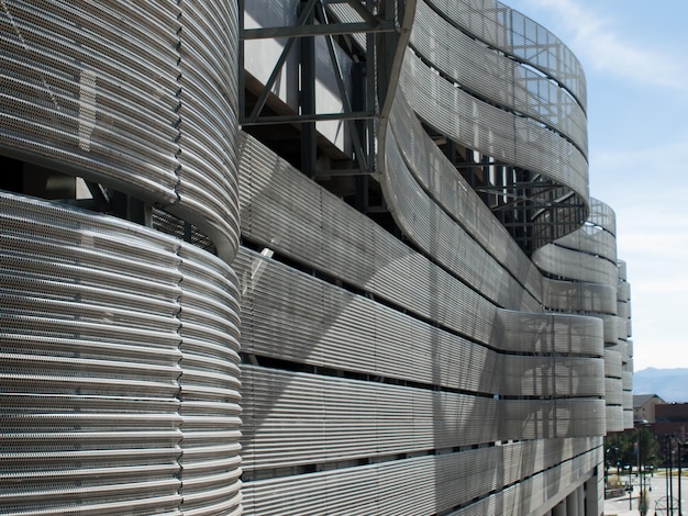 Détail du Colorado Convention Center au centre-ville de Denver.