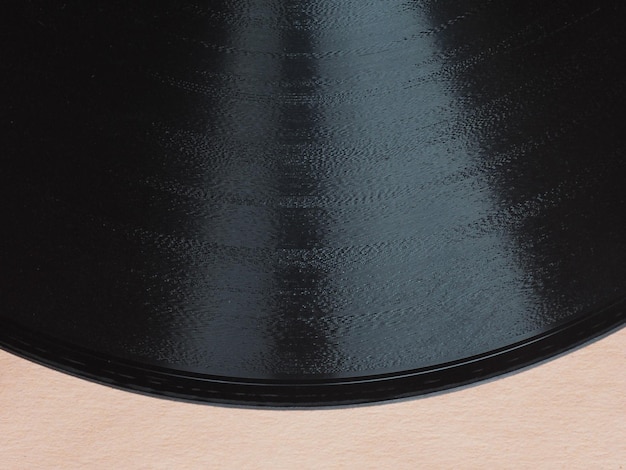 Détail du disque vinyle